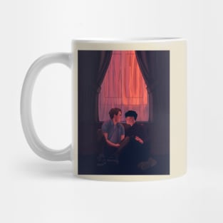 Nick and Charlie- Heartstopper first kiss Mug